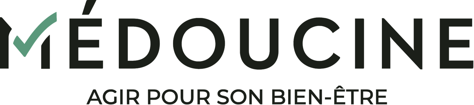 logo medoucine noir